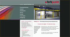 Desktop Screenshot of farbpunkt.net